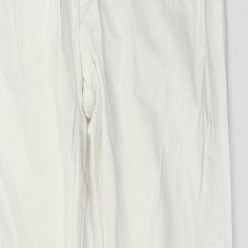 Camaïeu Womens White  Denim Skinny Jeans Size 28 in L26 in