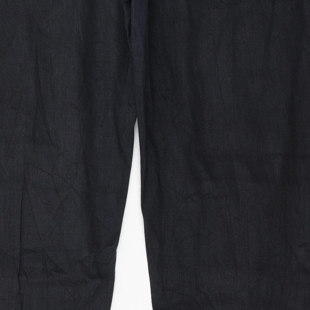 RESERVED Womens Grey  Denim Straight Jeans Size 14 L20 in