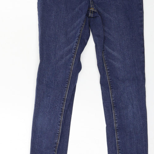 Denim & Co. Womens Blue  Denim Skinny Jeans Size 8 L27 in