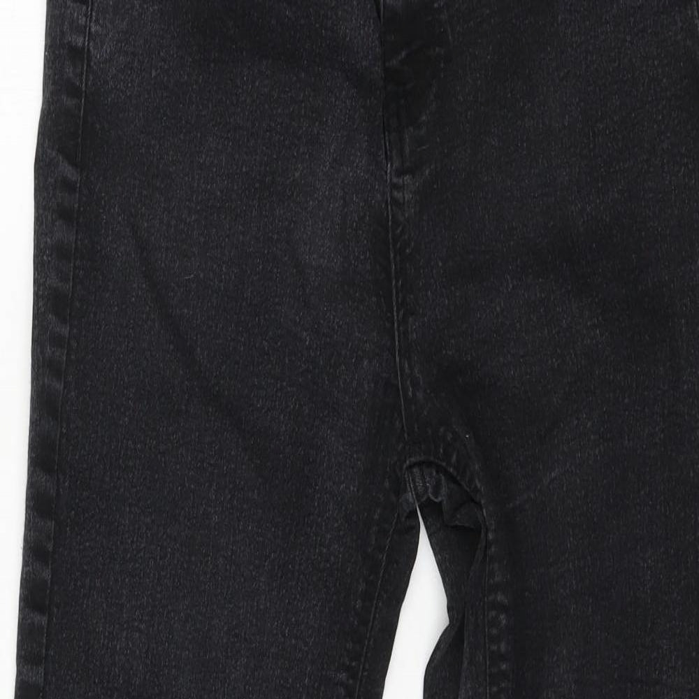 Studio Womens Grey  Denim Straight Jeans Size 12 L27 in
