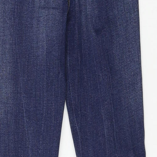 Denim & Co. Womens Blue  Denim Skinny Jeans Size 6 L25 in