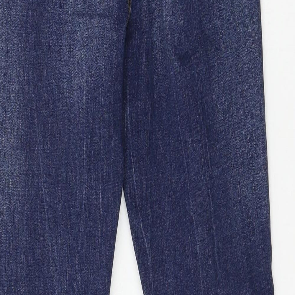 Denim & Co. Womens Blue  Denim Skinny Jeans Size 6 L25 in