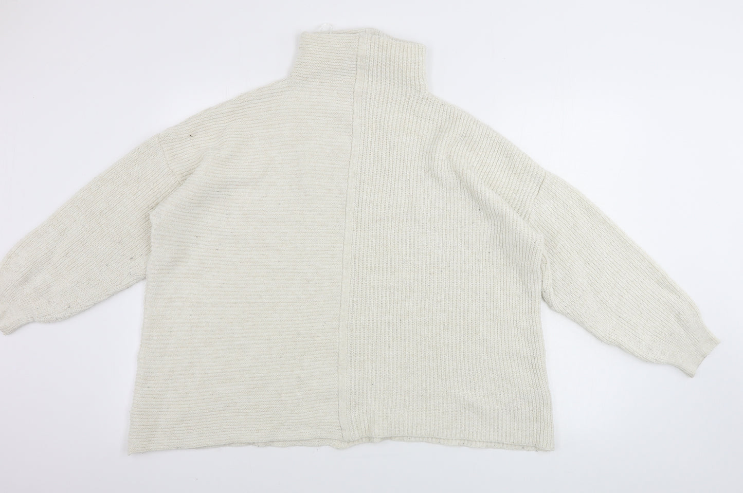 Topshop  Womens Beige   Pullover Jumper Size 10