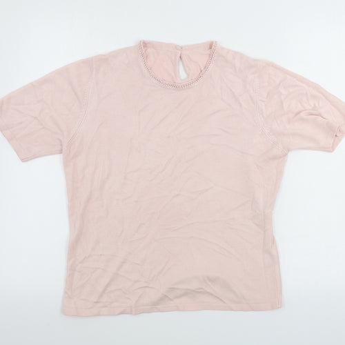 Marks and Spencer  Womens Pink   Pullover Jumper Size 14