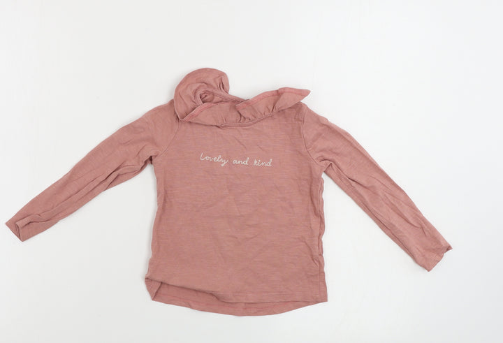 TU Girls Pink   Basic T-Shirt Size 2-3 Years