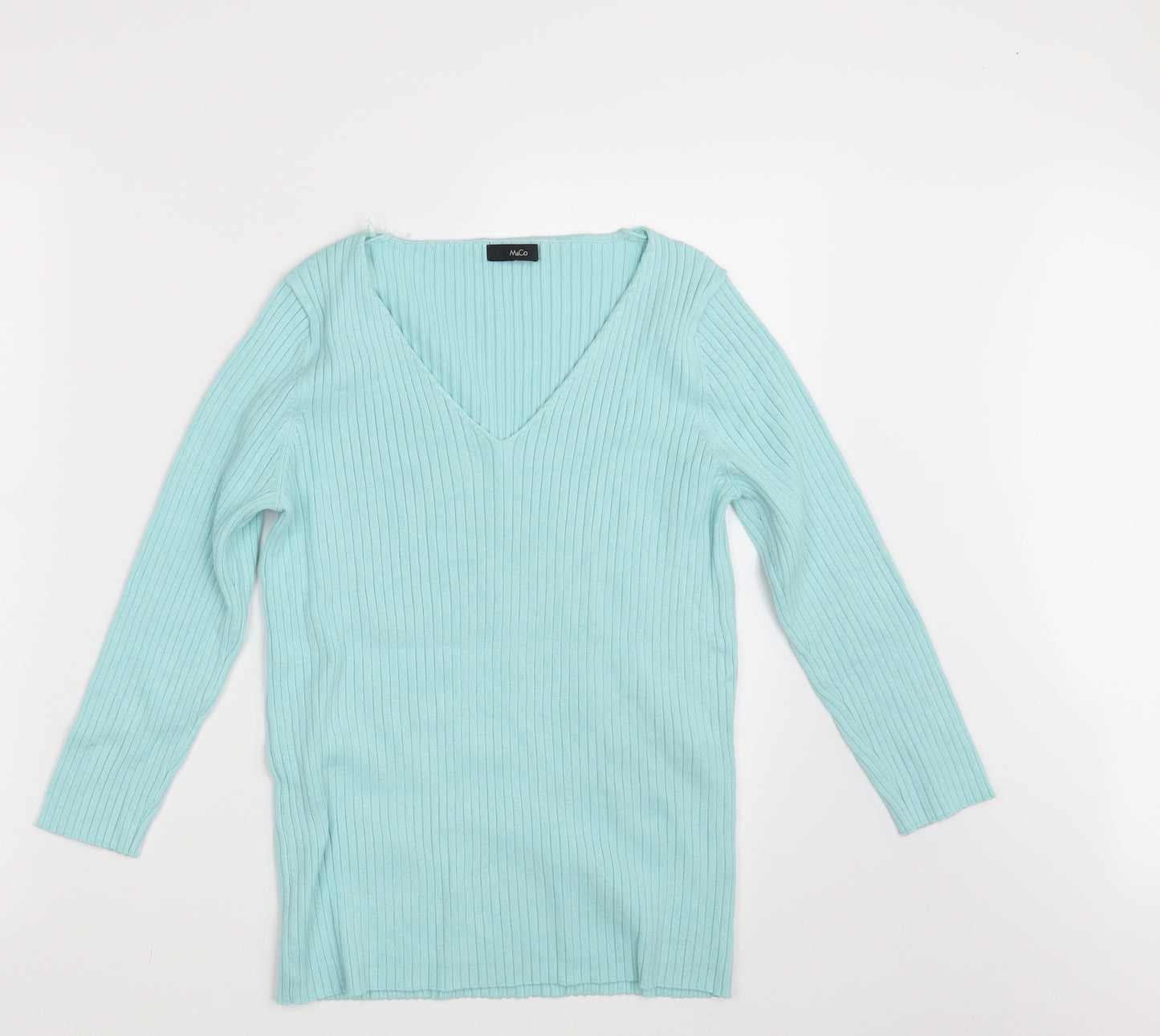 M & Co. Womens Blue   Pullover Jumper Size 14