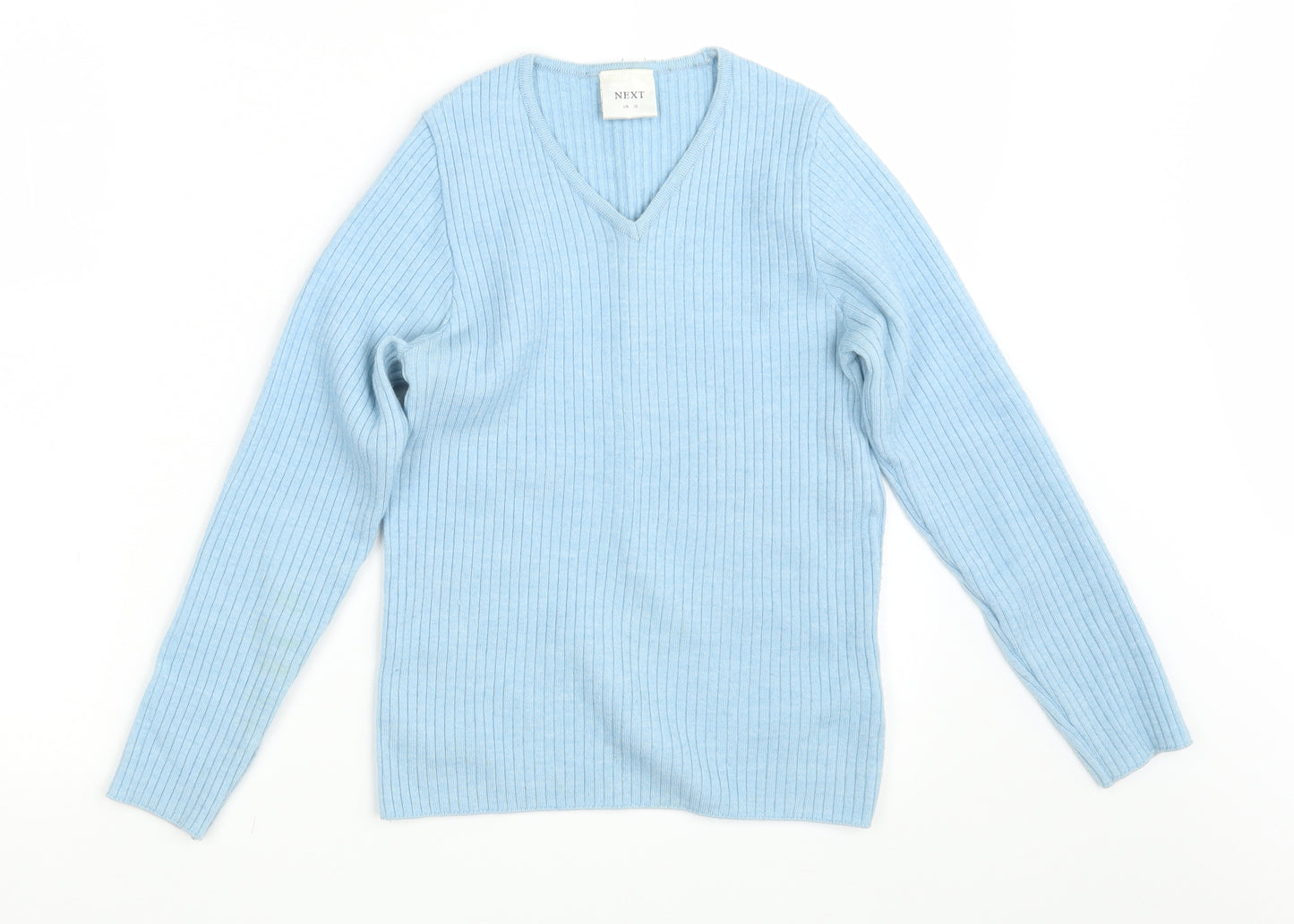 NEXT Womens Blue  Knit Pullover Jumper Size 10