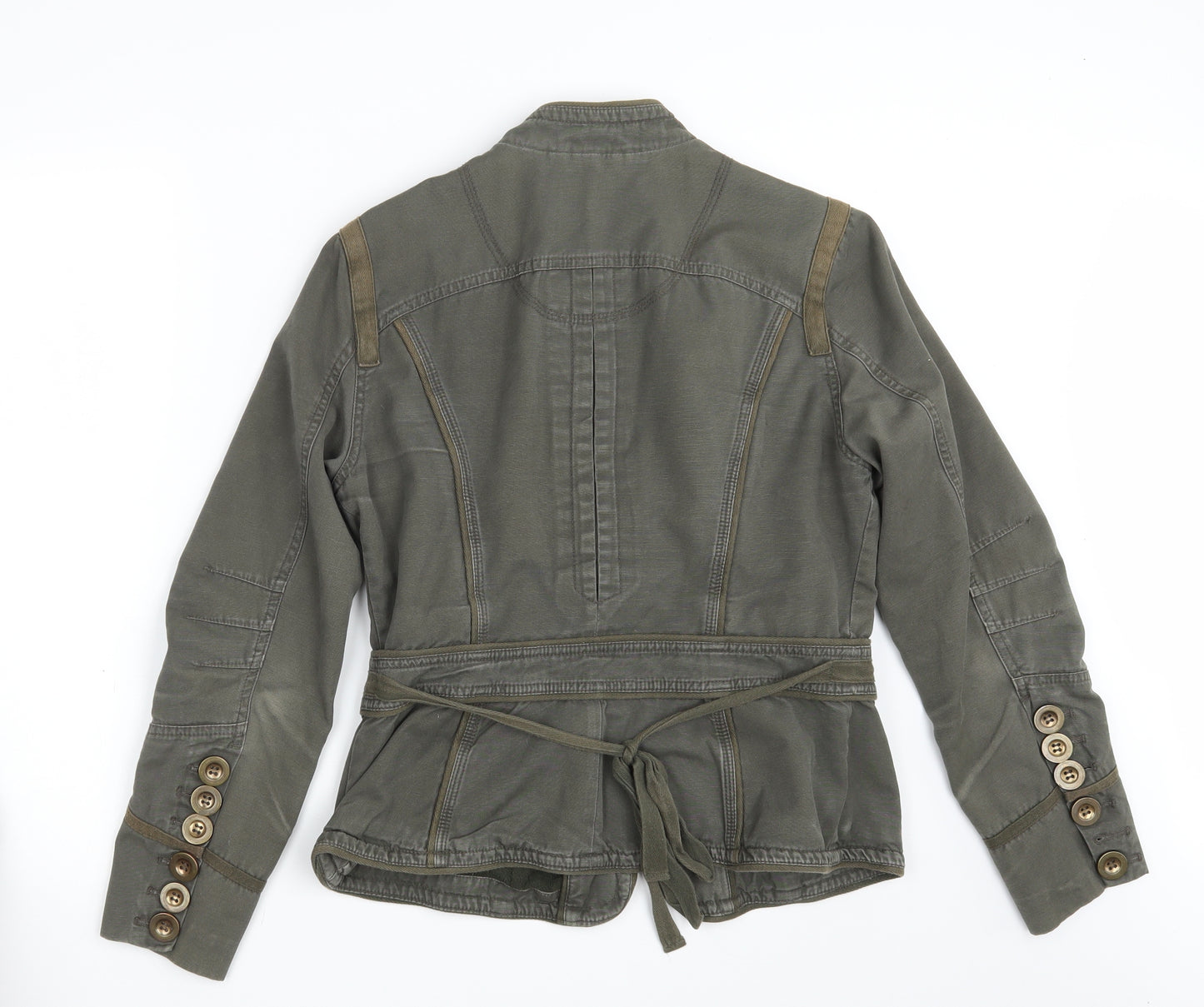 NEXT Womens Green  Denim Jacket  Size 12