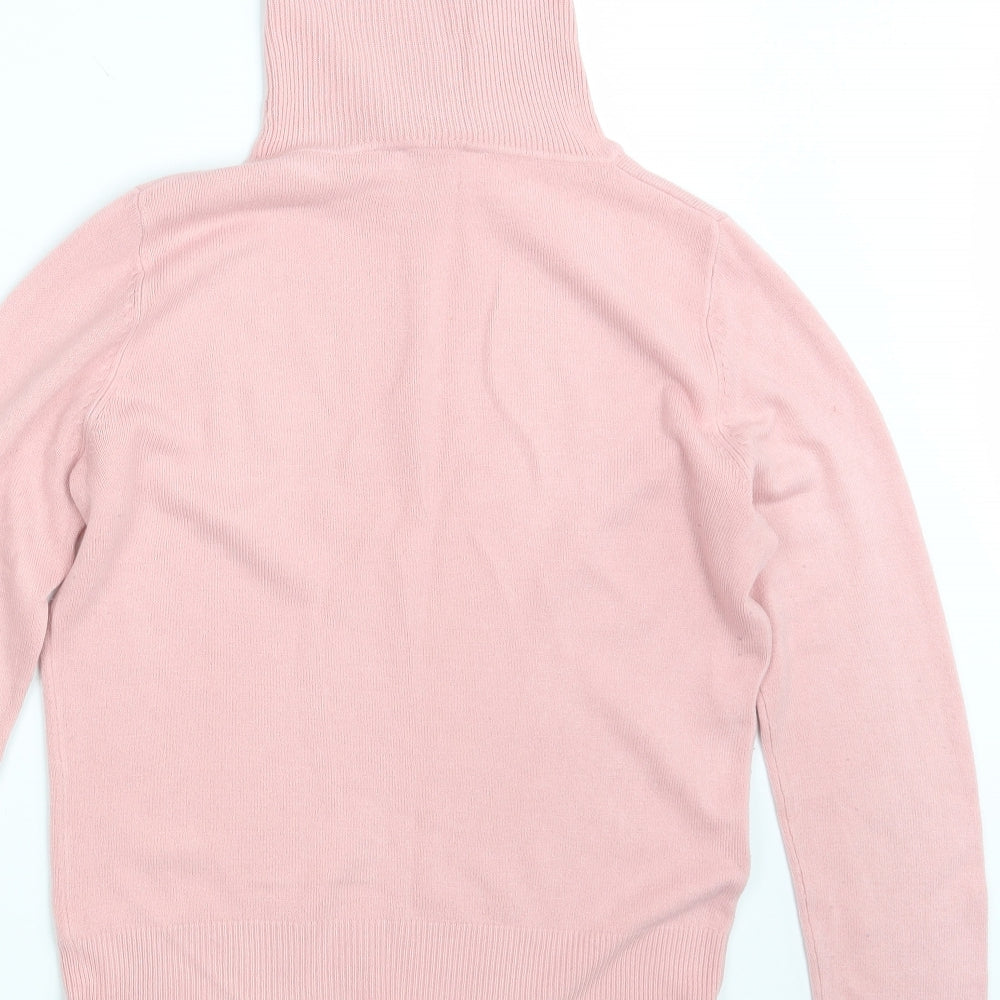 Dorothy Perkins Womens Pink  Knit Pullover Jumper Size 12