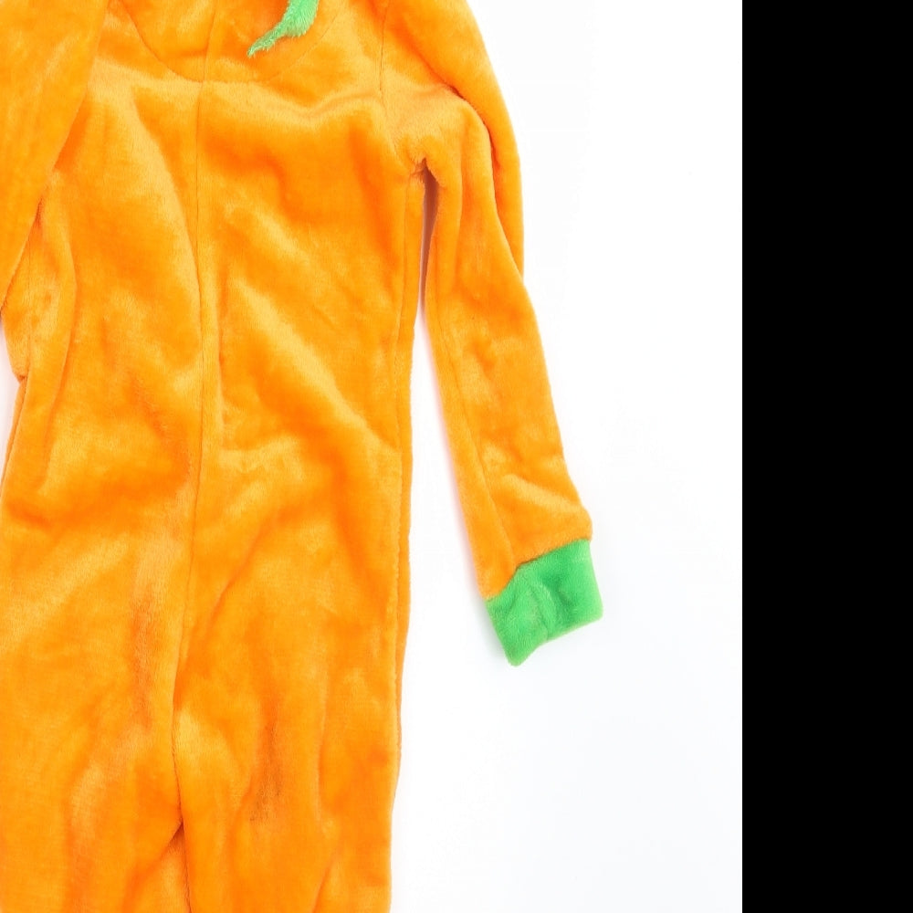 Nifty Kids Boys Orange Solid   One Piece Size 4 Years  - Inside Leg 17 Inchesq