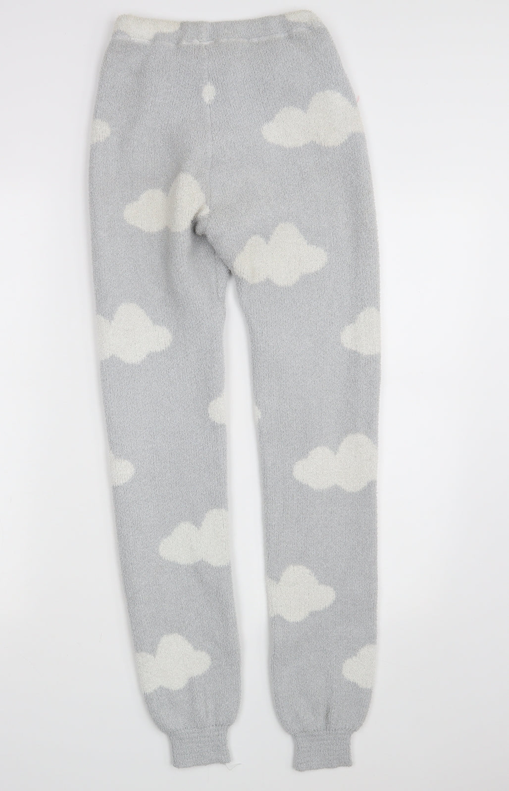 Avenue Womens Grey Geometric  Jogger Trousers Size S L28 in