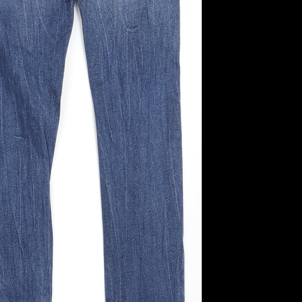 Topman Mens Blue  Denim Straight Jeans Size 30 in L32 in