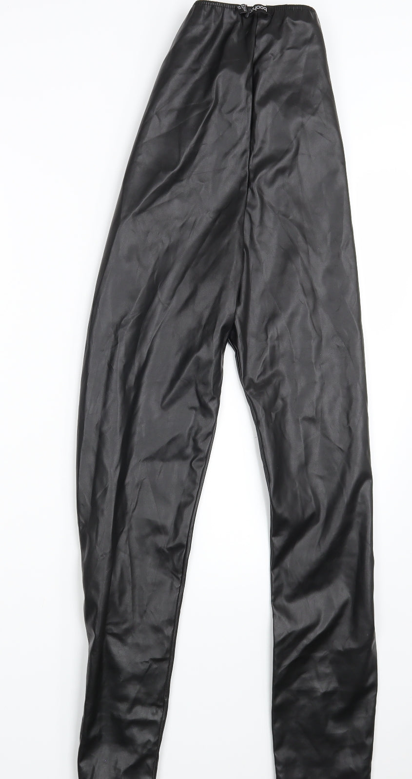 Boohoo Womens Black   Jegging Leggings Size 14 L30 in