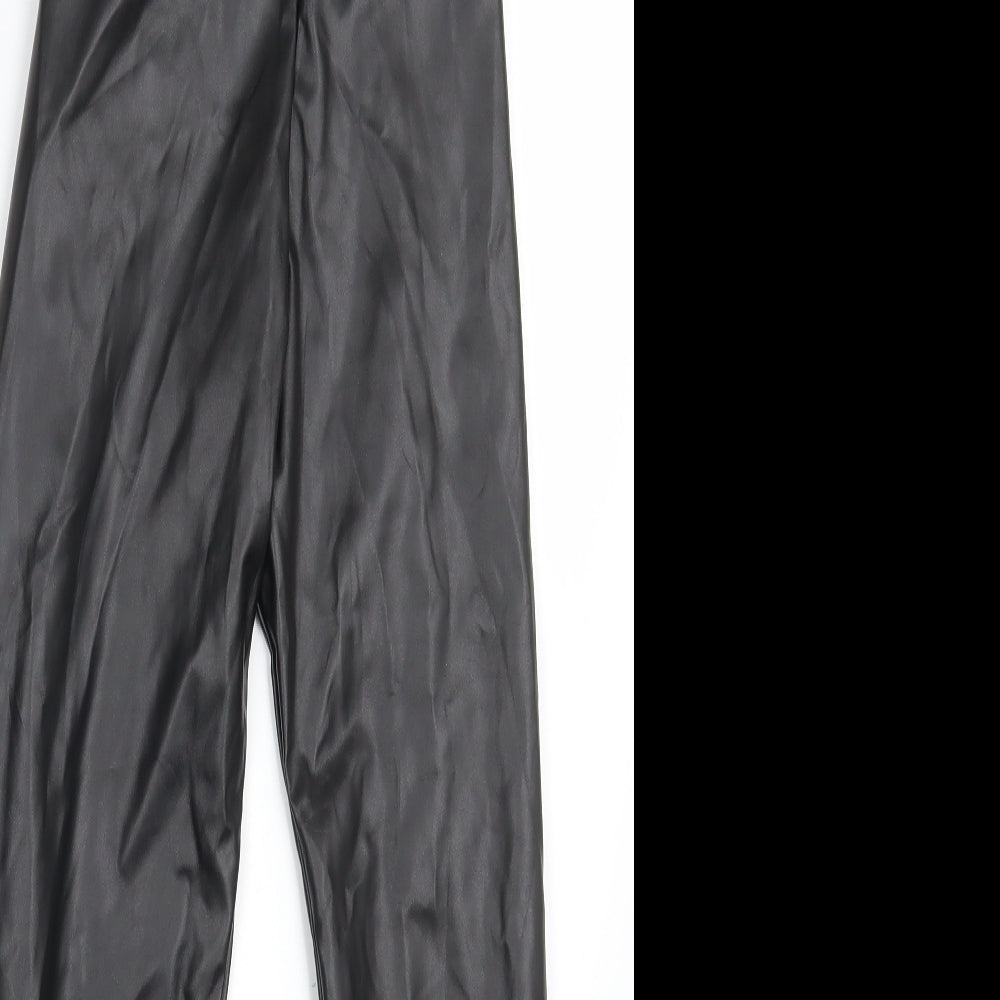 Boohoo Womens Black   Jegging Leggings Size 14 L30 in
