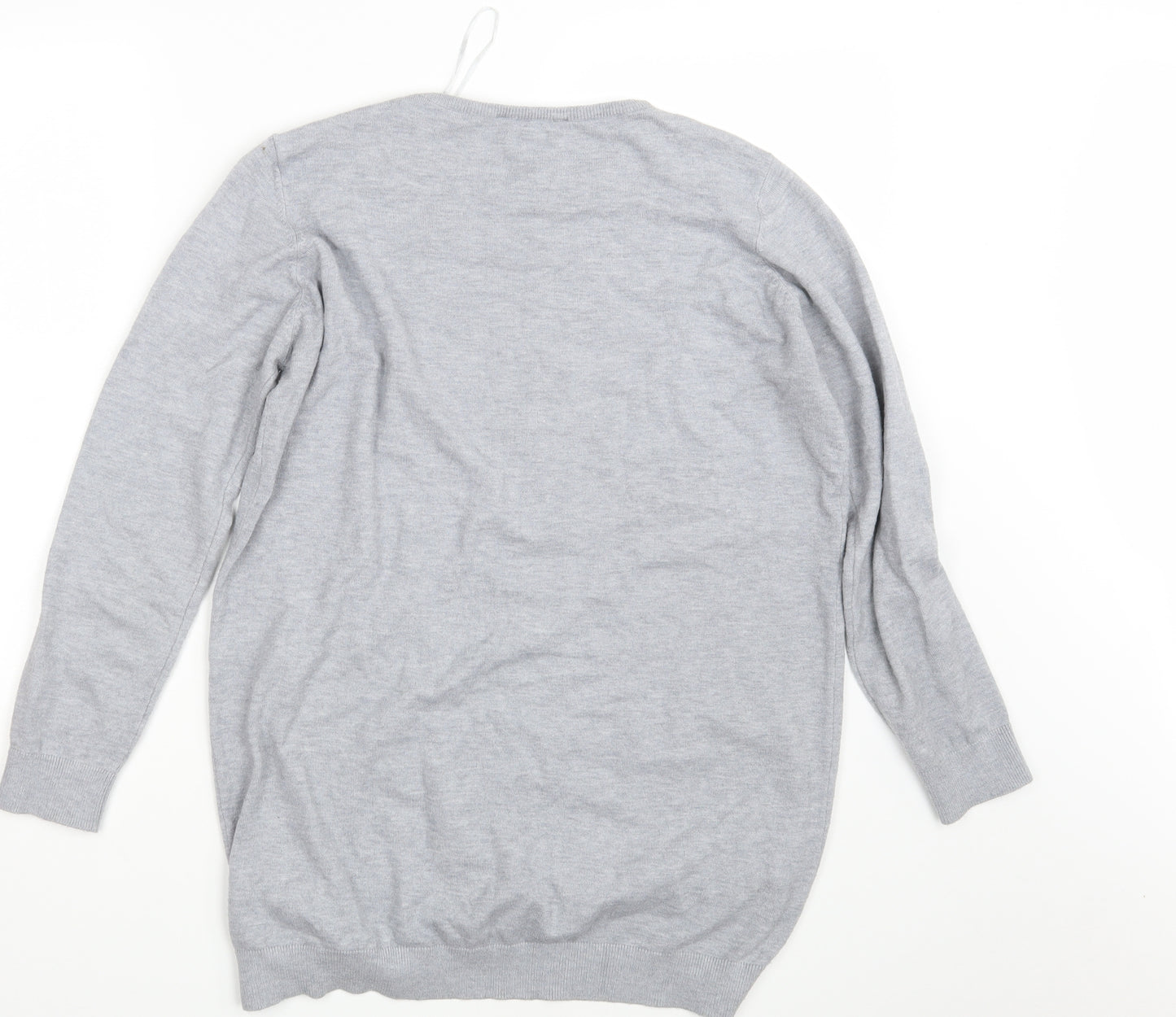 Peacocks Womens Grey   Pullover Sweatshirt Size 16