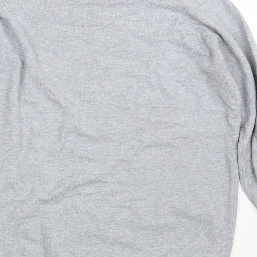 Peacocks Womens Grey   Pullover Sweatshirt Size 16