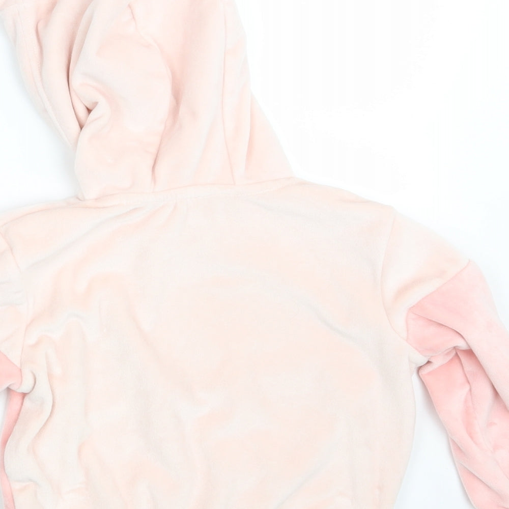 Matalan Girls Pink   Pullover Hoodie Size 6 Years