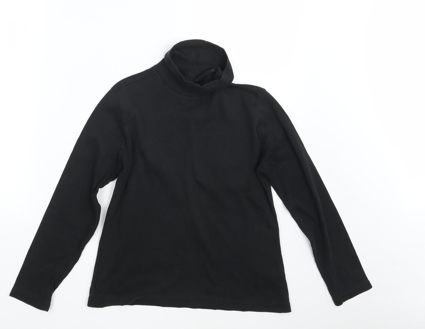 M&S Womens Black   Pullover Sweatshirt Size 10