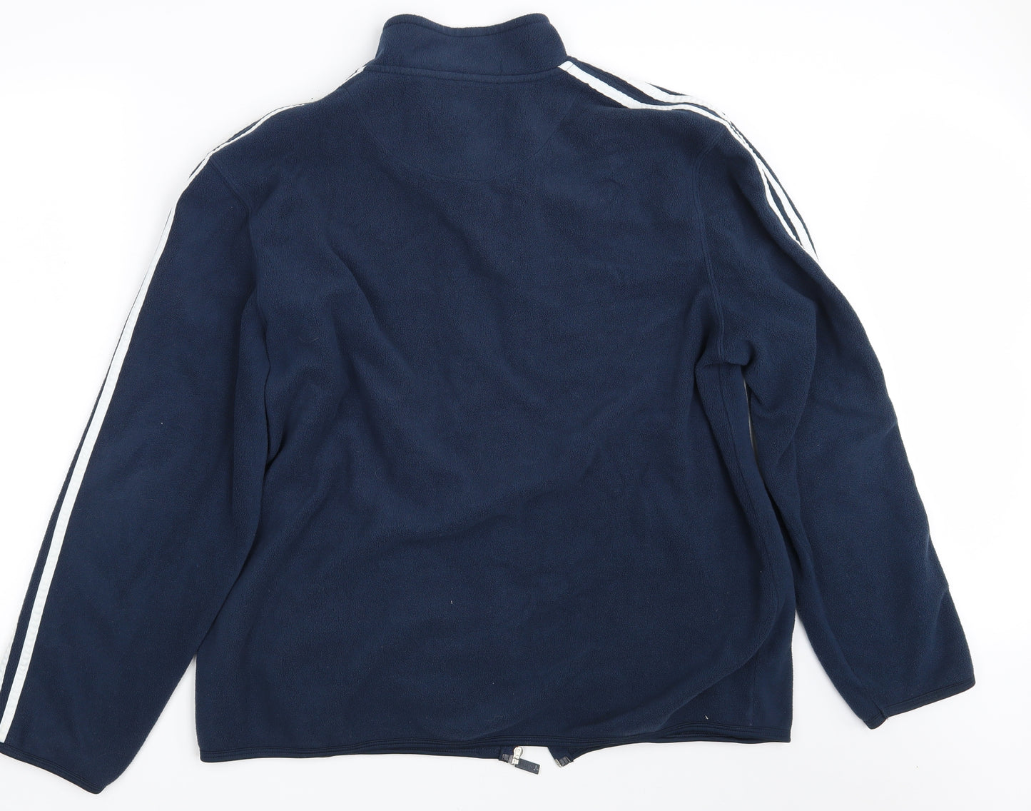 USS Precision Team Mens Blue Striped  Full Zip Jumper Size XL