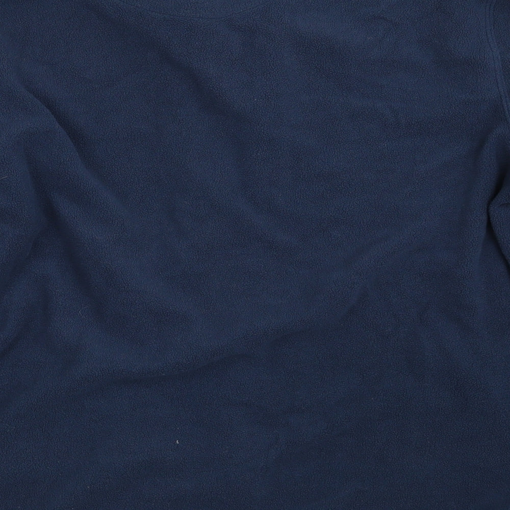 USS Precision Team Mens Blue Striped  Full Zip Jumper Size XL