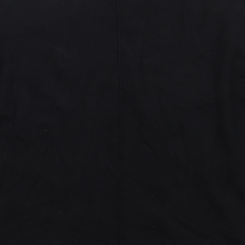 Saint Tropez Womens Black   Pullover Sweatshirt Size L