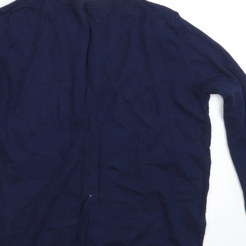 TU Womens Blue  Knit Cardigan Jumper Size 12