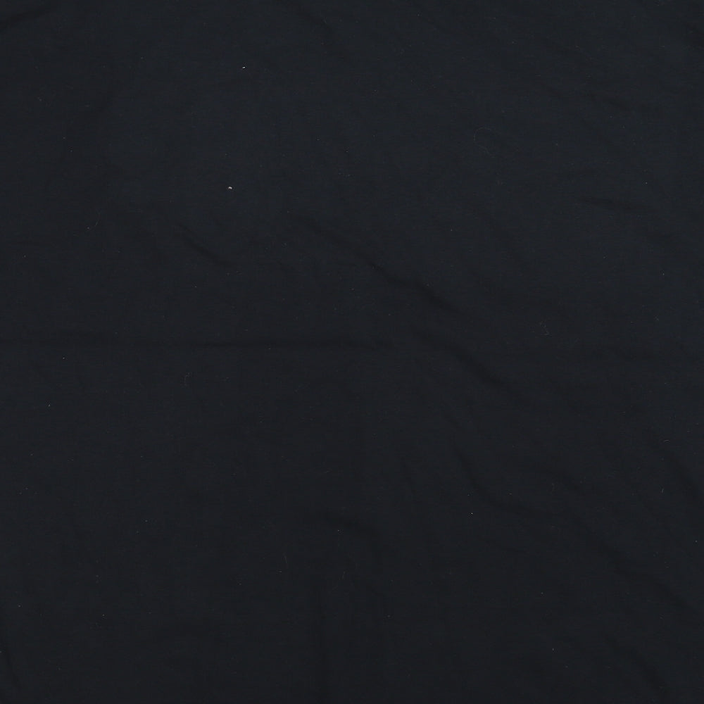 Gildan Mens Black    T-Shirt Size 4XL