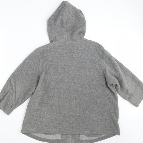 BM Womens Grey   Full Zip Jumper Size L