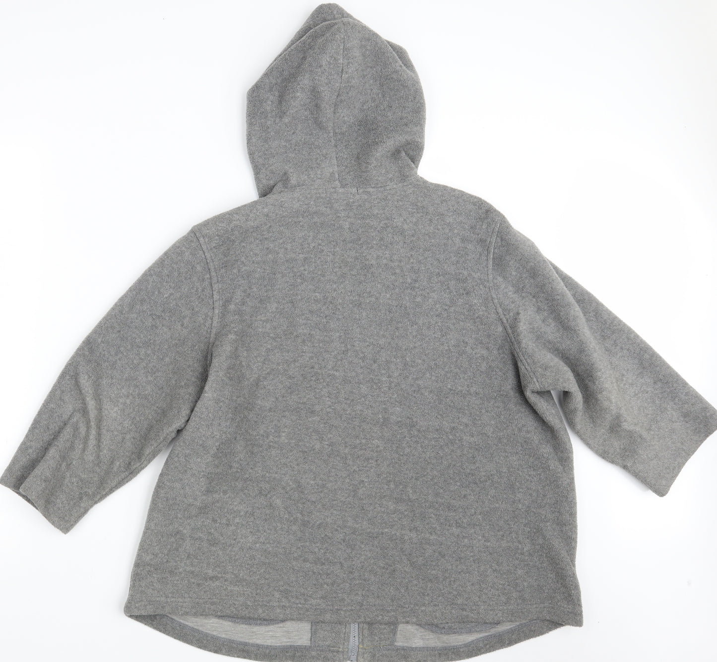 BM Womens Grey   Full Zip Jumper Size L