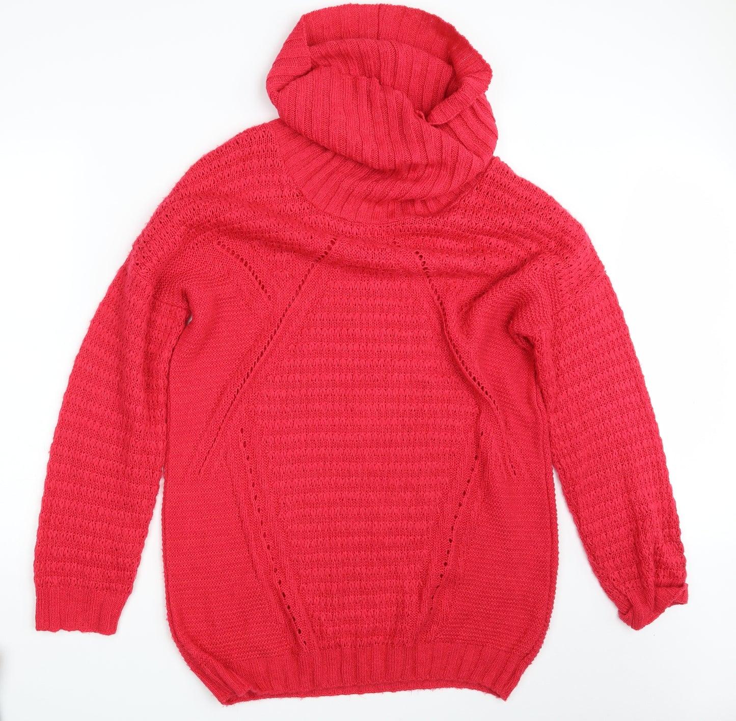 TU Womens Pink  Knit Pullover Jumper Size 16