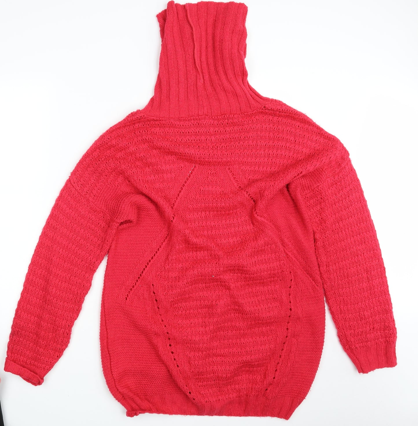 TU Womens Pink  Knit Pullover Jumper Size 16