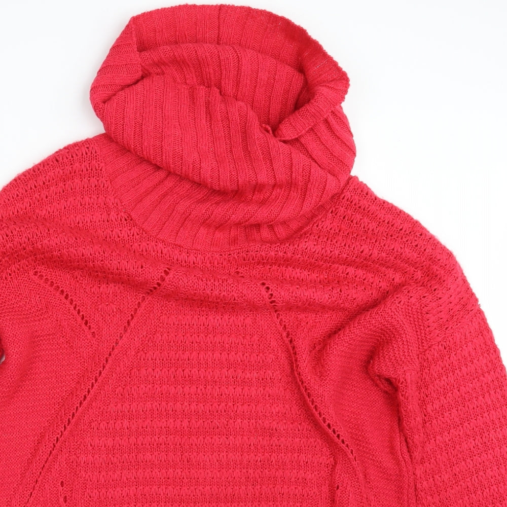 TU Womens Pink  Knit Pullover Jumper Size 16