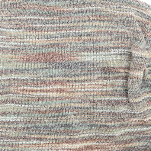 PARA Womens Multicoloured  Knit Pullover Jumper Size L