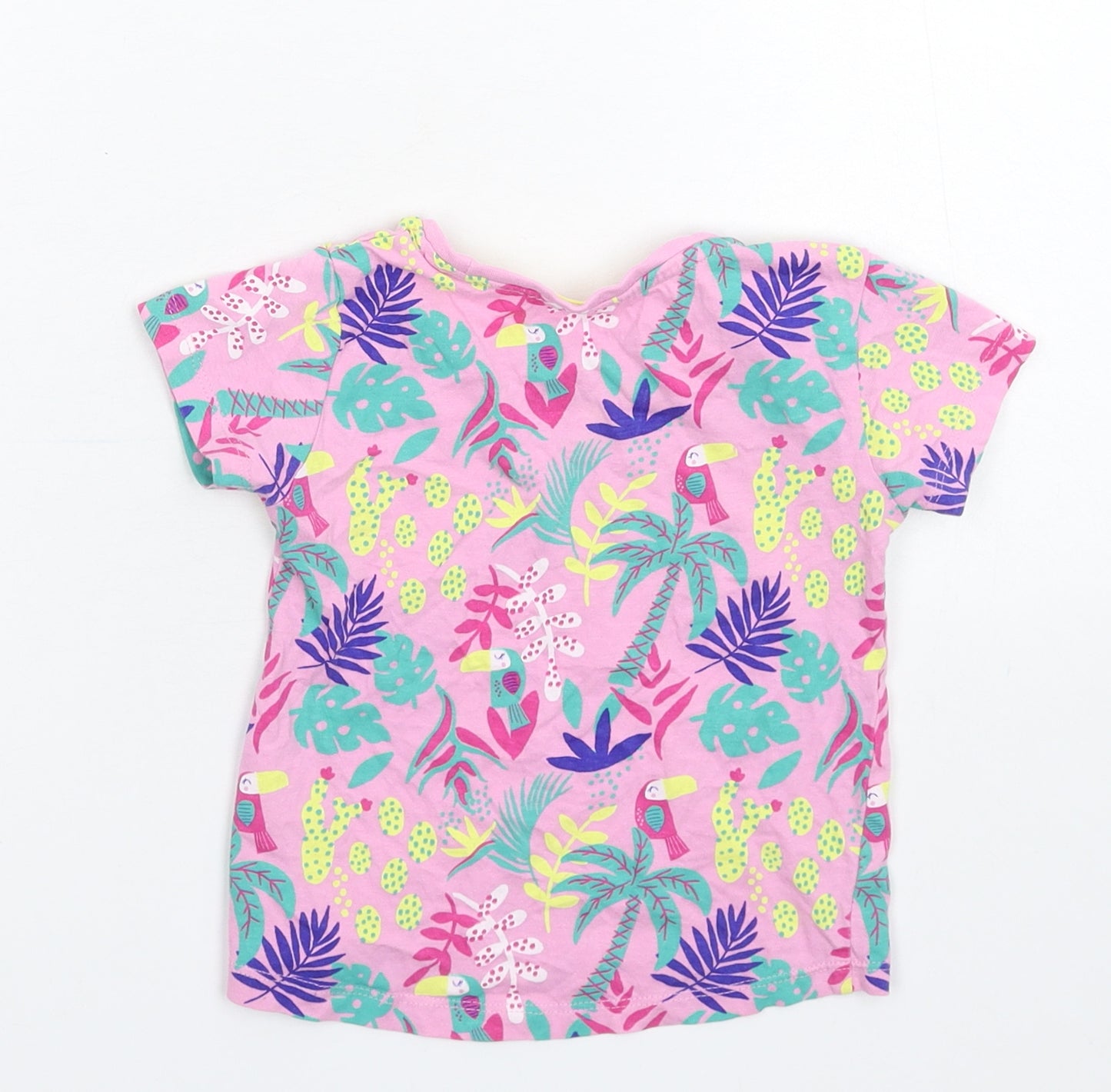 Matalan Girls Pink   Basic T-Shirt Size 12-18 Months