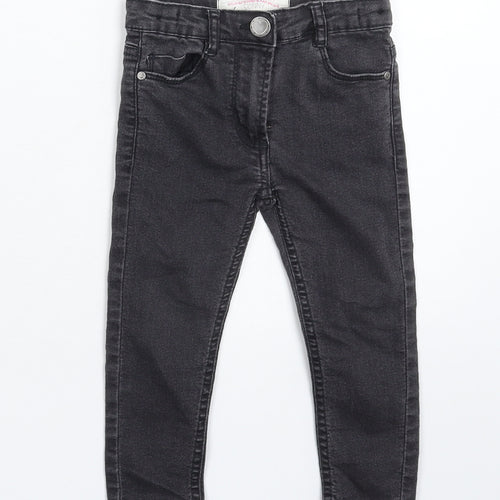 Matalan Baby Black  Denim Capri Jeans Size 36 Months