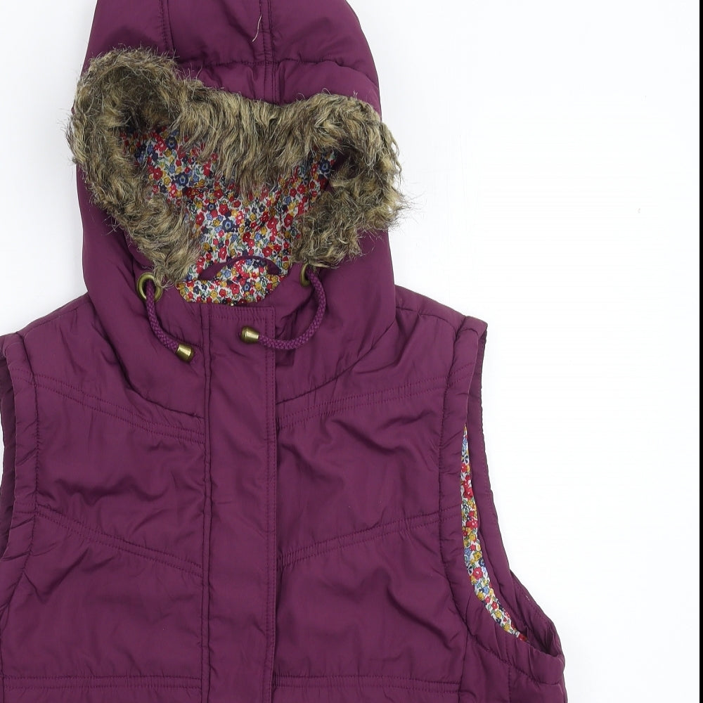 Betty Kay Womens Purple   Gilet Jacket Size 18