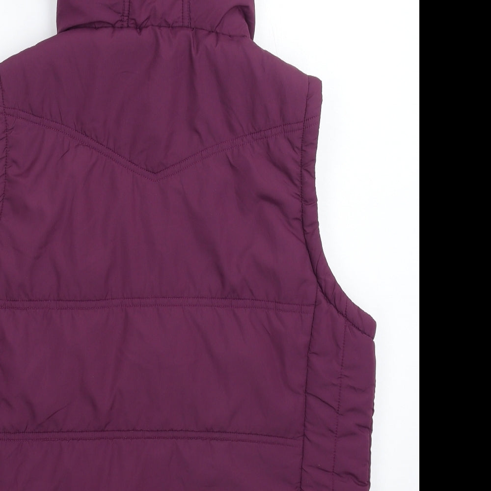 Betty Kay Womens Purple   Gilet Jacket Size 18