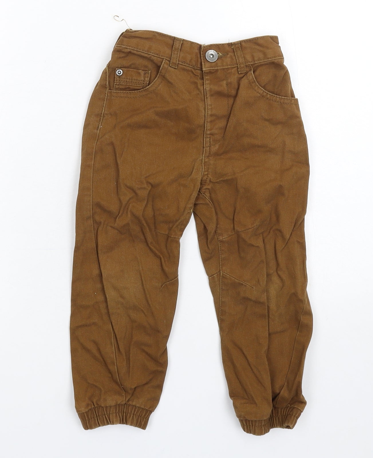 George Boys Brown   Capri Trousers Size 3-4 Years