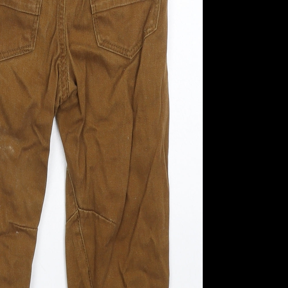 George Boys Brown   Capri Trousers Size 3-4 Years