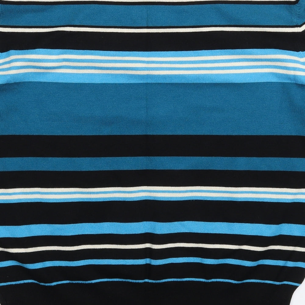 Autonomy Womens Multicoloured Striped Knit Pullover Jumper Size 18
