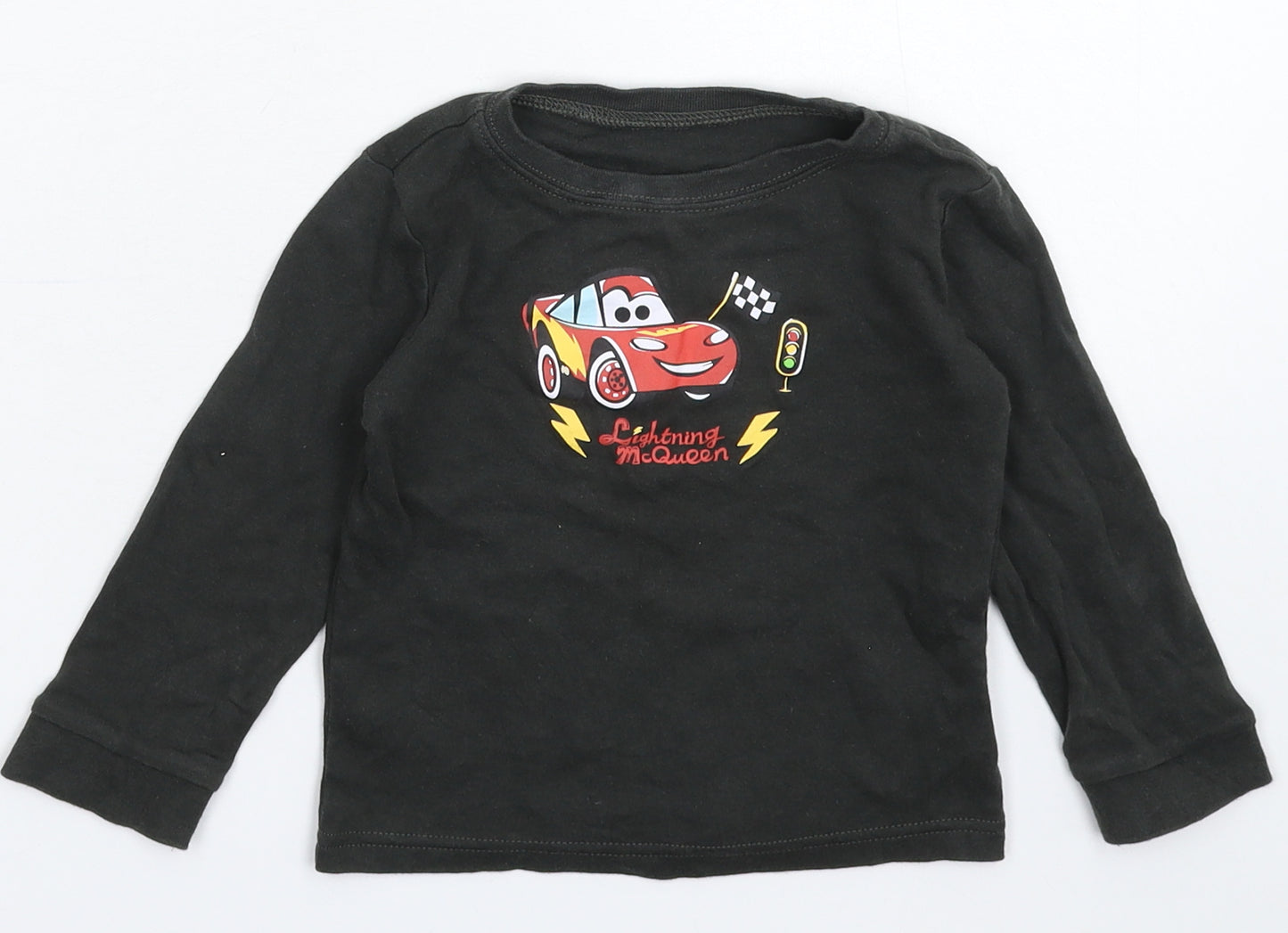 George Boys Black   Basic T-Shirt Size 18-24 Months