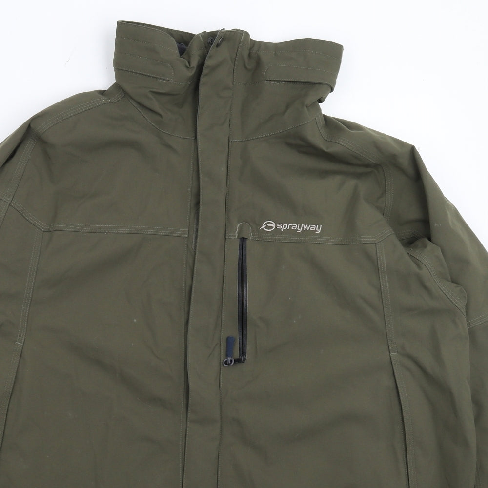 Sprayway Mens Green   Jacket  Size L