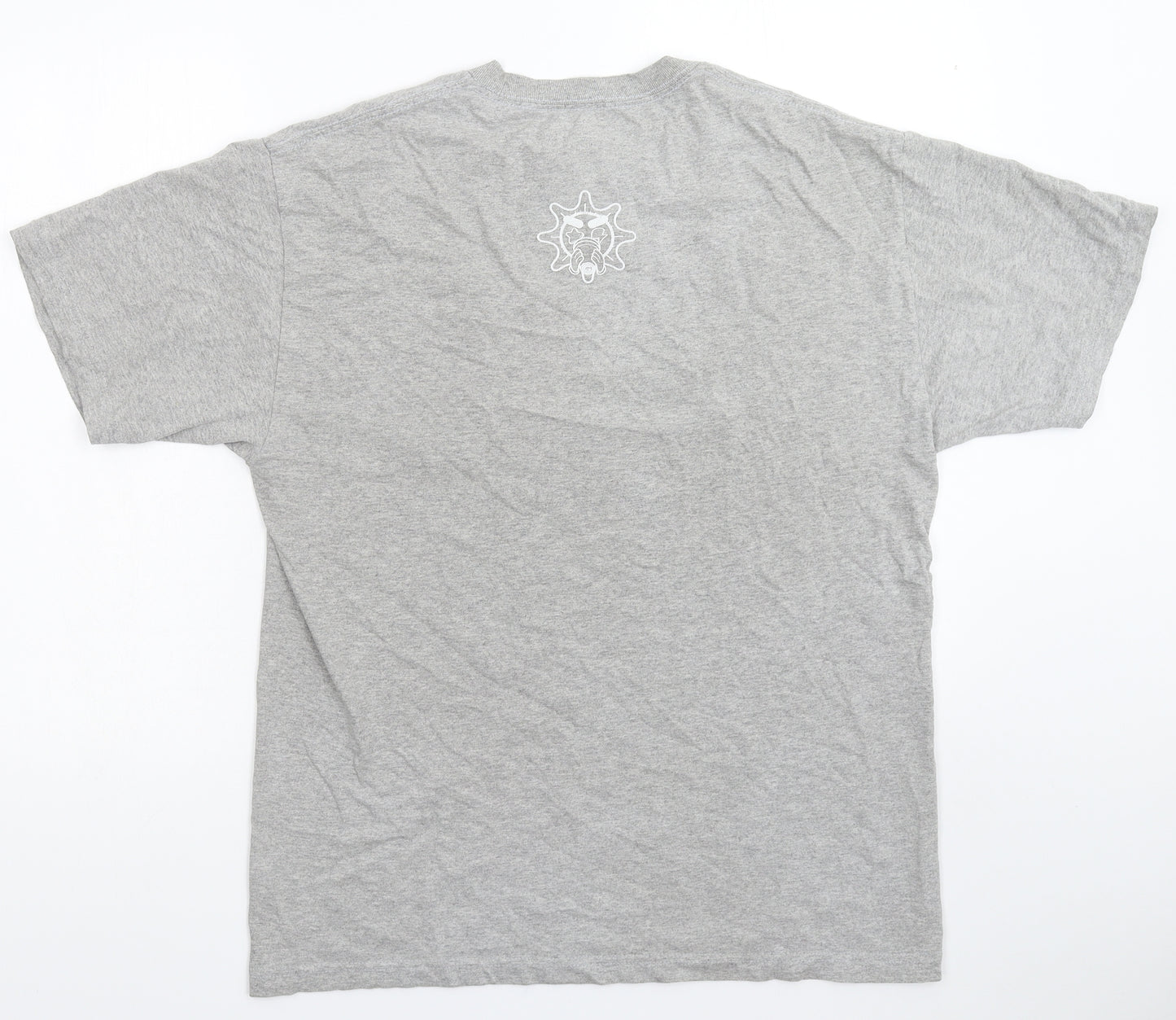 Glogang Mens Grey    T-Shirt Size L