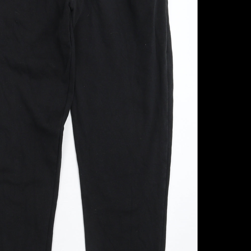 Trust Mens Black   Sweatpants Trousers Size XL L28 in