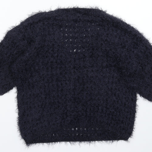 NEXT Womens Blue  Knit Pullover Jumper Size S