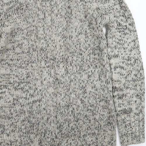 CMD Womens Grey  Knit Cardigan Jumper Size 12