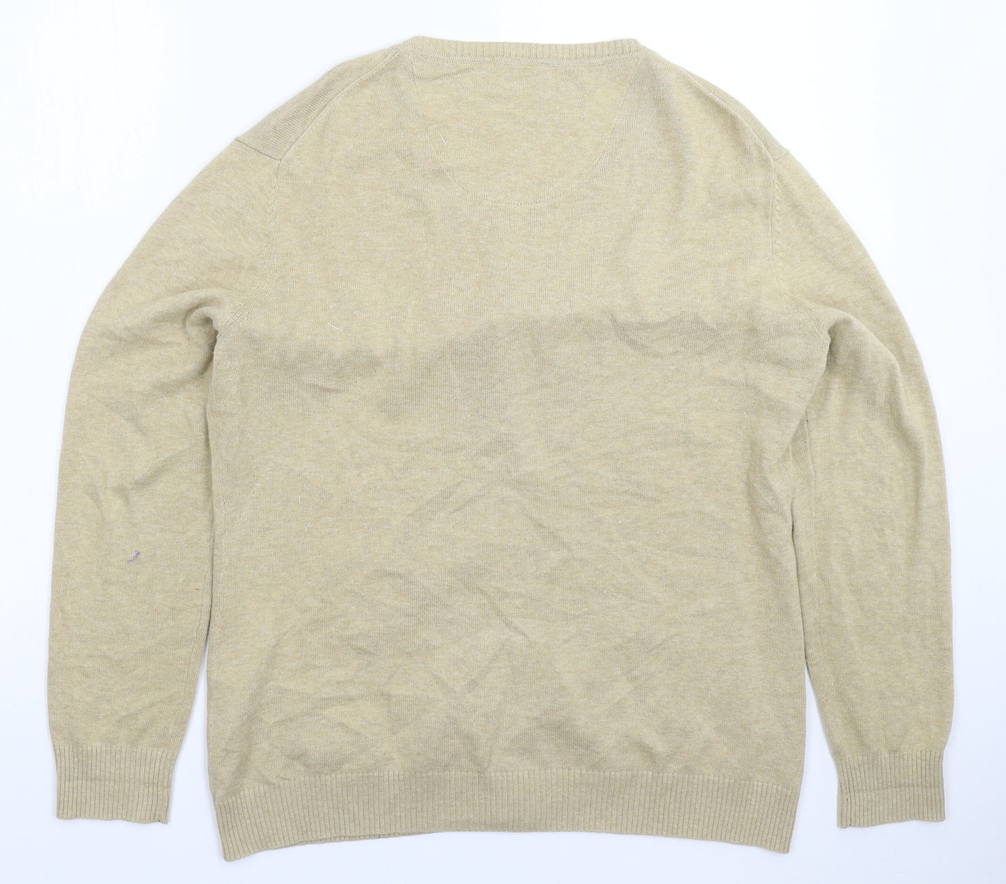 The House of Bruar Womens Beige  Knit Cardigan Jumper Size XL