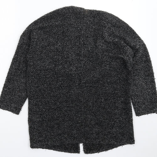 Divided Womens Grey  Knit Cardigan Jumper Size M