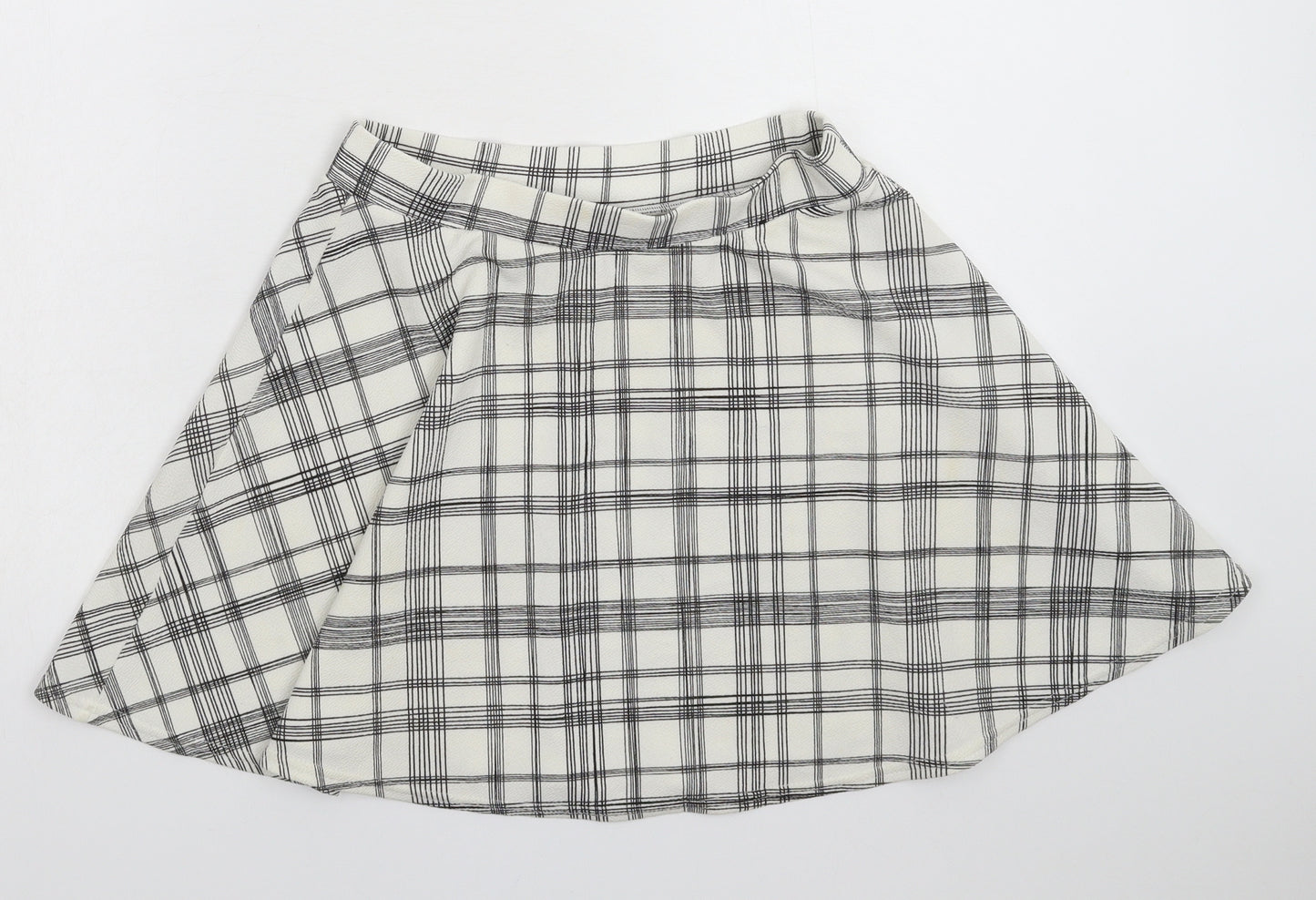 Atmosphere Womens White Check  Flare Set Size 10