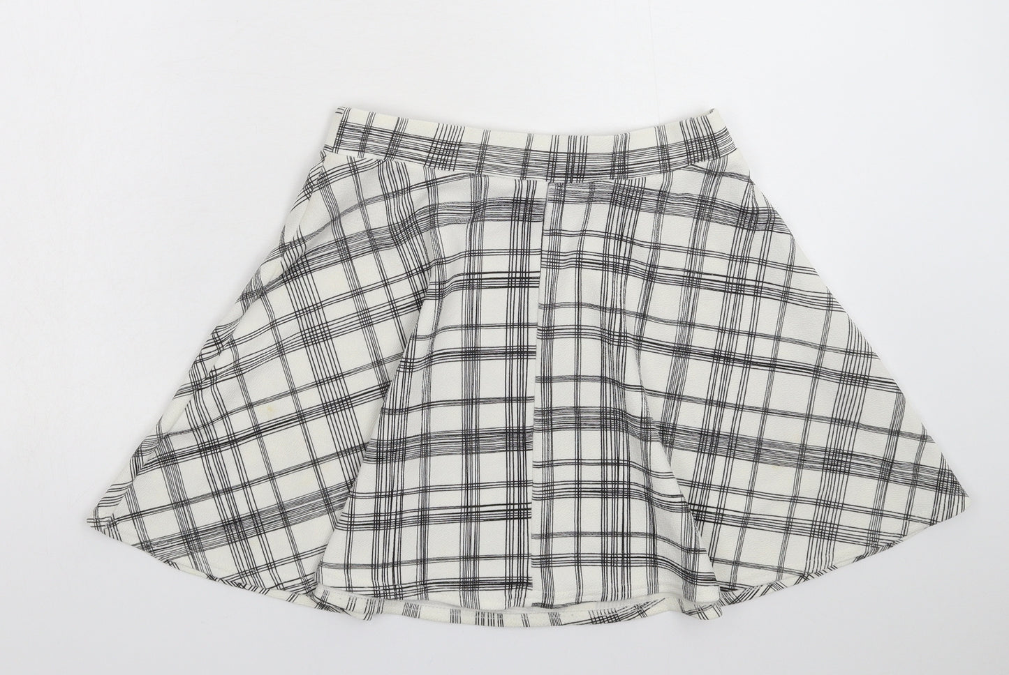 Atmosphere Womens White Check  Flare Set Size 10